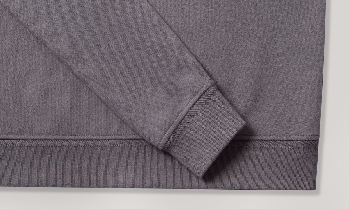 Belstaff Quarter Zip - Tornado Grey - Salt Flats Clothing