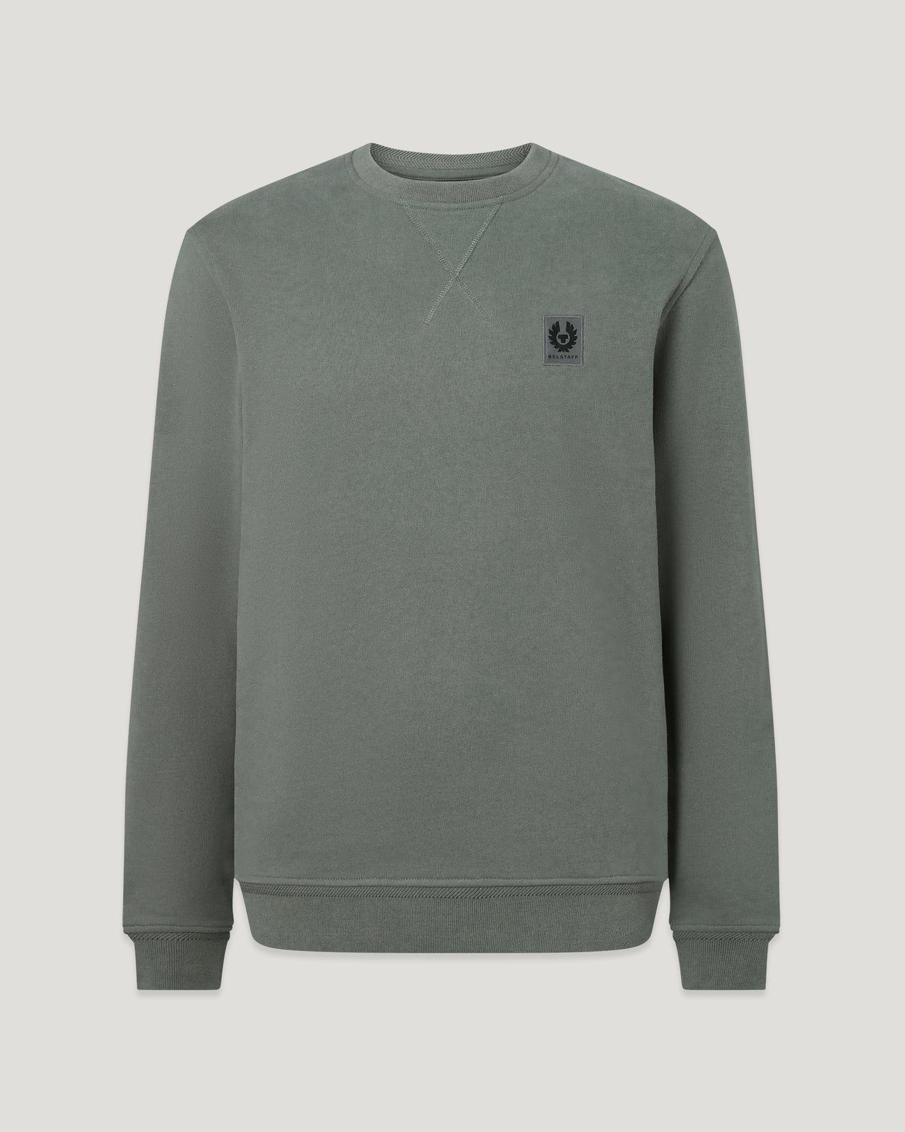 Belstaff Men's Sweatshirt - Atlantic Grey - Salt Flats Clothing