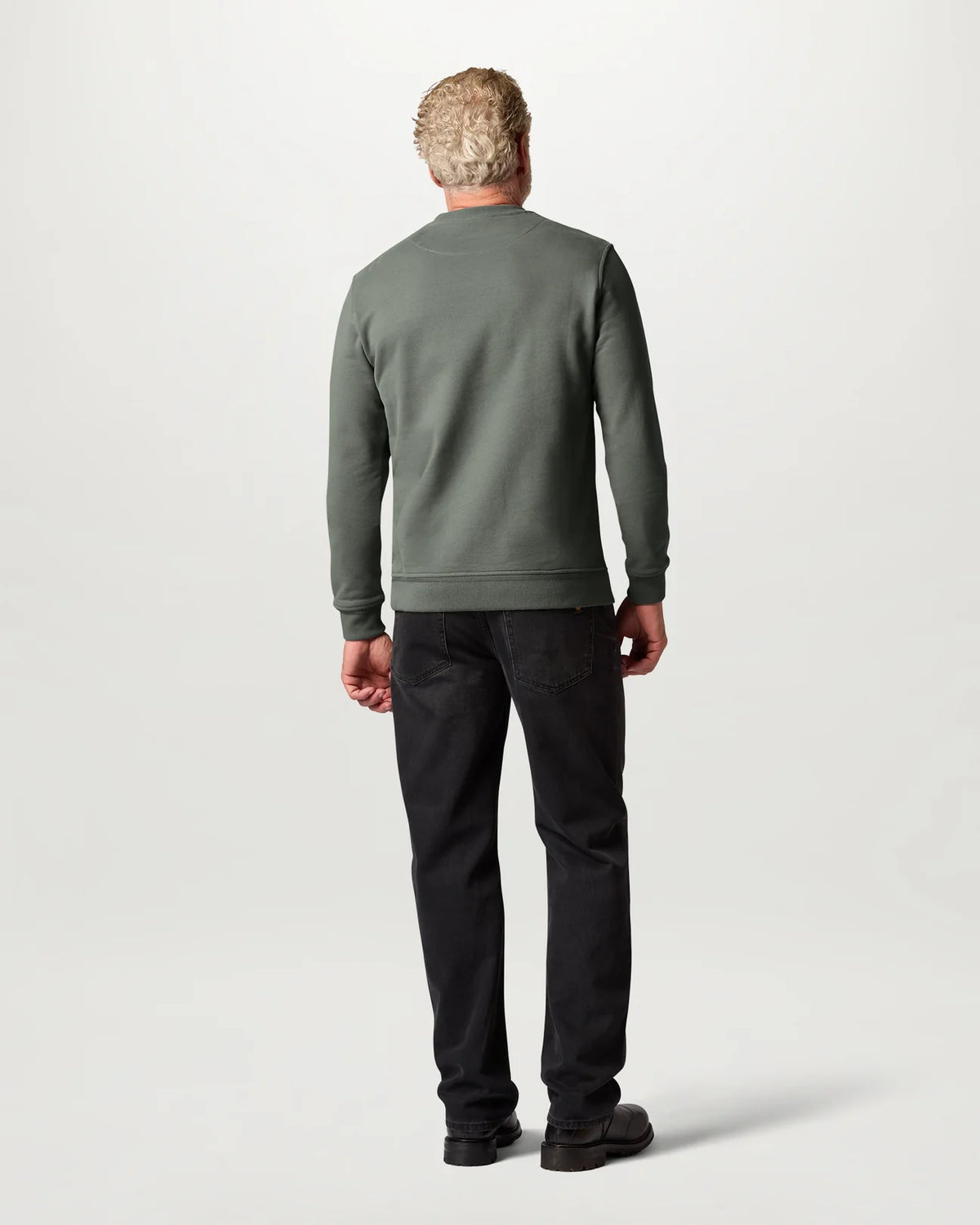 Belstaff Men's Sweatshirt - Atlantic Grey - Salt Flats Clothing