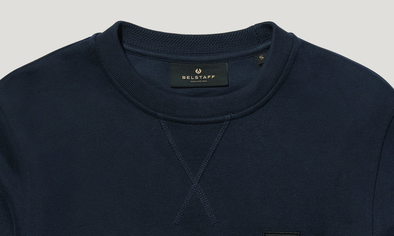 Belstaff Men's Sweatshirt - Dark Ink - Salt Flats Clothing