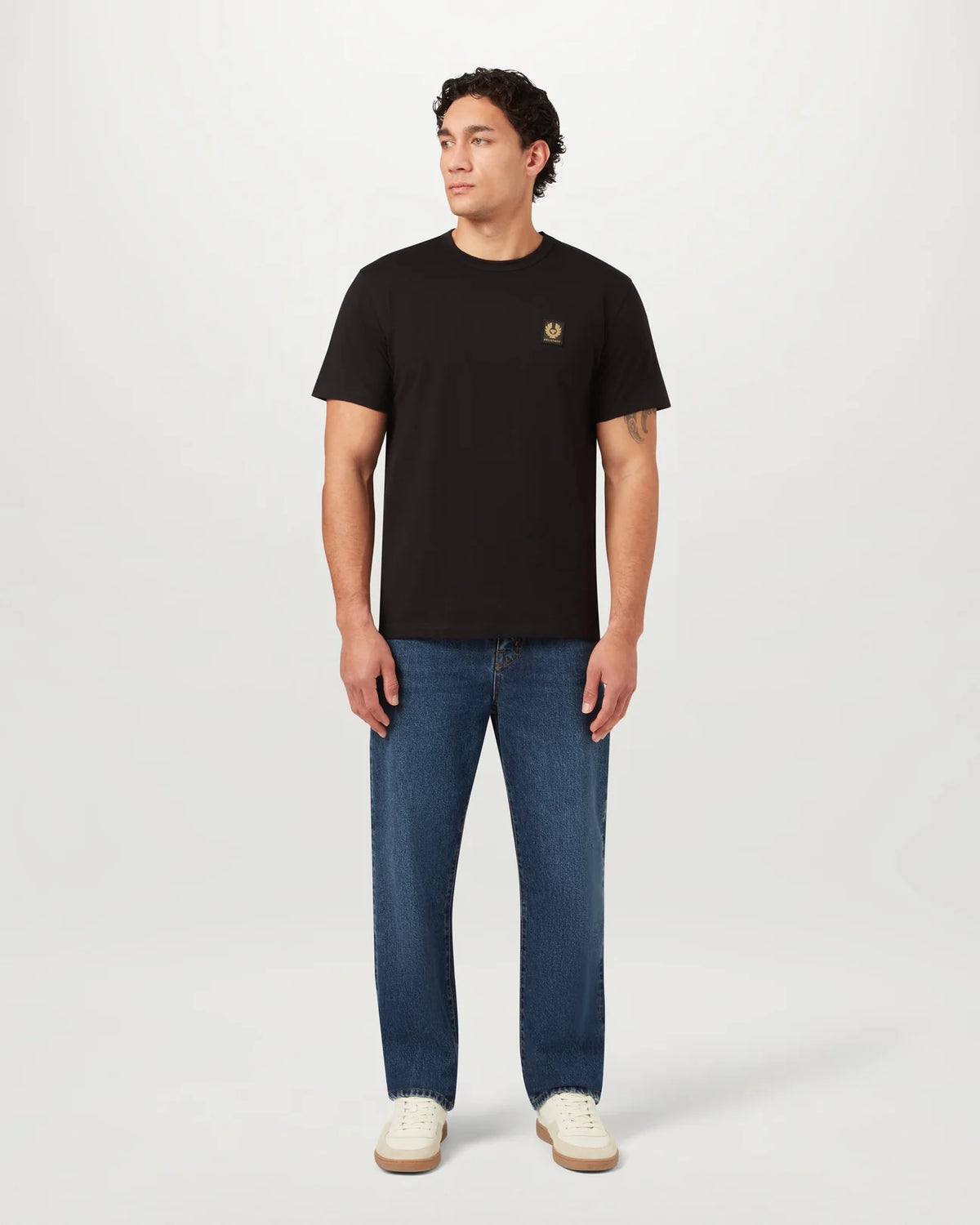 Belstaff Men's T'Shirt - Black - Salt Flats Clothing