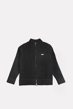 Hedon Knit #THEHIGHISREAL Zip Jacket - Black  Salt Flats Clothing
