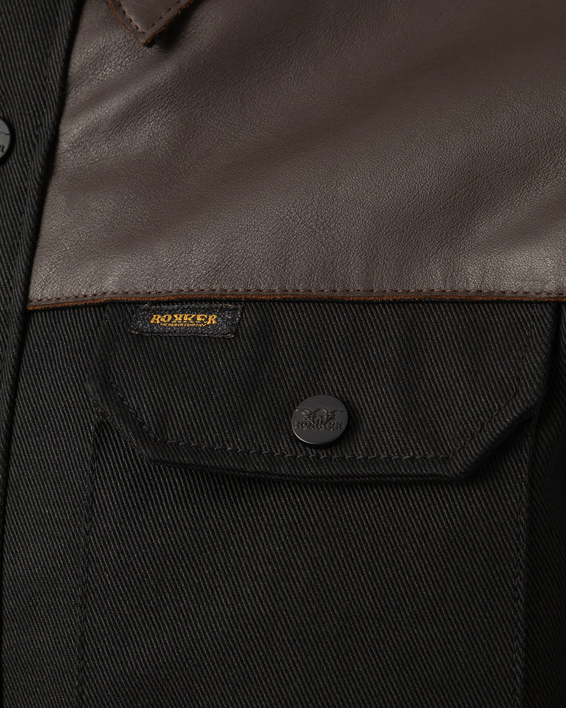 Rokker Bozeman Riding Shirt - Black - Salt Flats Clothing