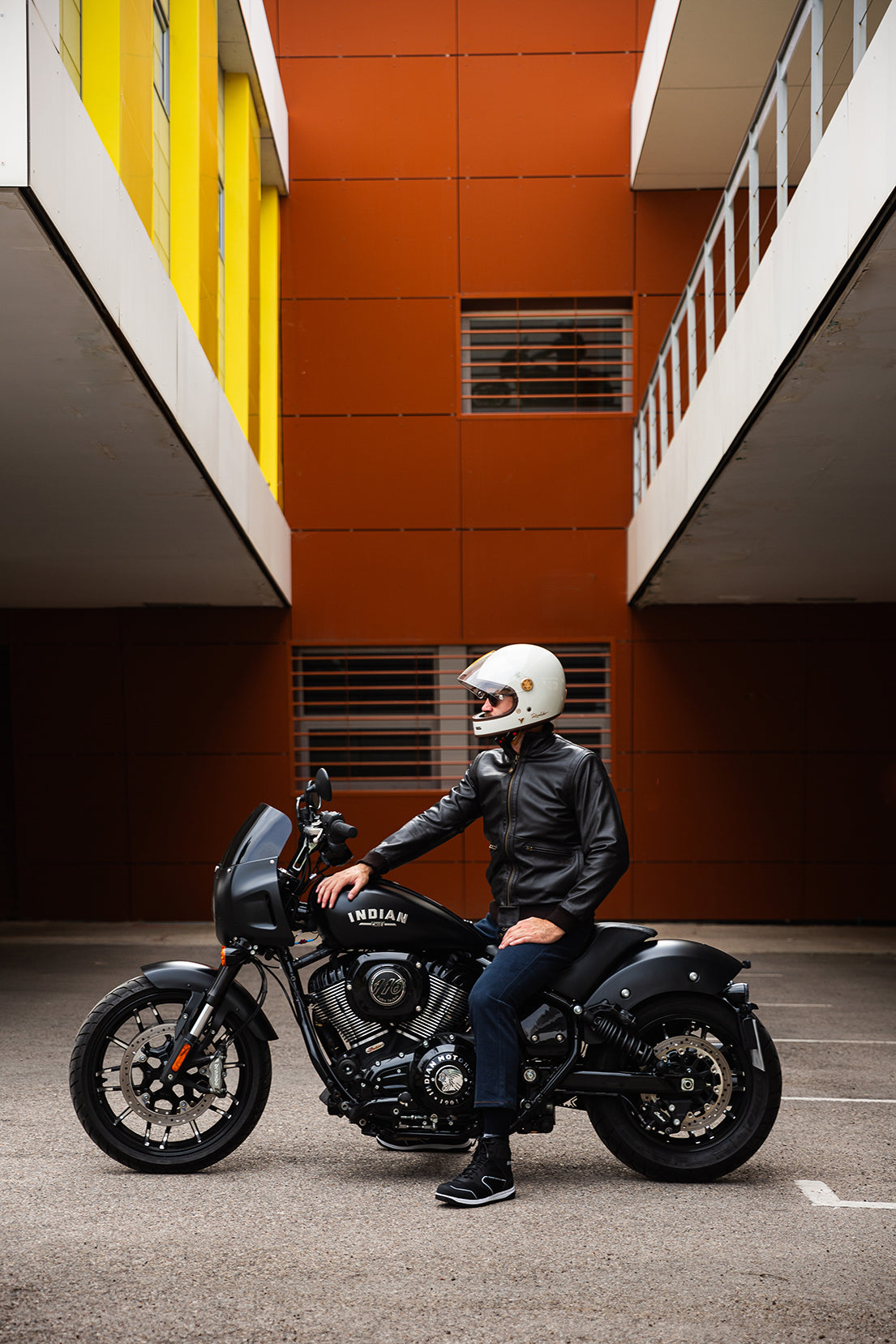 ByCity Roadster Roadster II Helmet - Bone R22.06 - Salt Flats Clothing