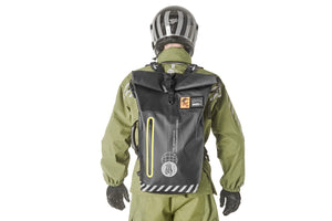 Fuel Motorcycles Expedition Backpack Black/Orange - Salt Flats Clothing