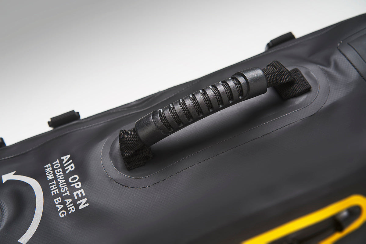 Fuel Motorcycles Expedition Backpack Black/Yellow - Salt Flats Clothing