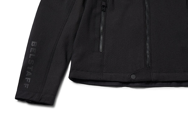 Belstaff Tamar Men's Textile Motorcycle Jacket - Black - Salt Flats Clothing