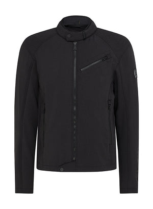 Belstaff Tamar Men's Textile Motorcycle Jacket - Black - Salt Flats Clothing