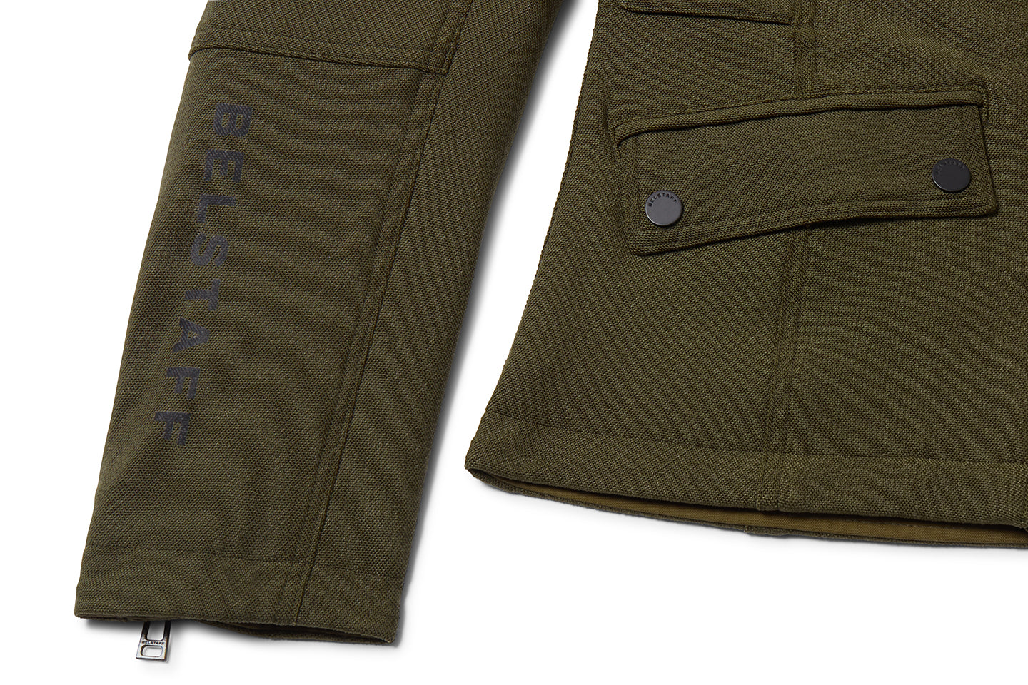 Belstaff Trent Ladies textile Motorcycle Jacket - Olive - Salt Flats Clothing