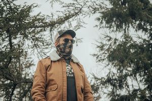 Age of Glory Bolts Winter Bandana Neck Tube - Salt Flats Clothing