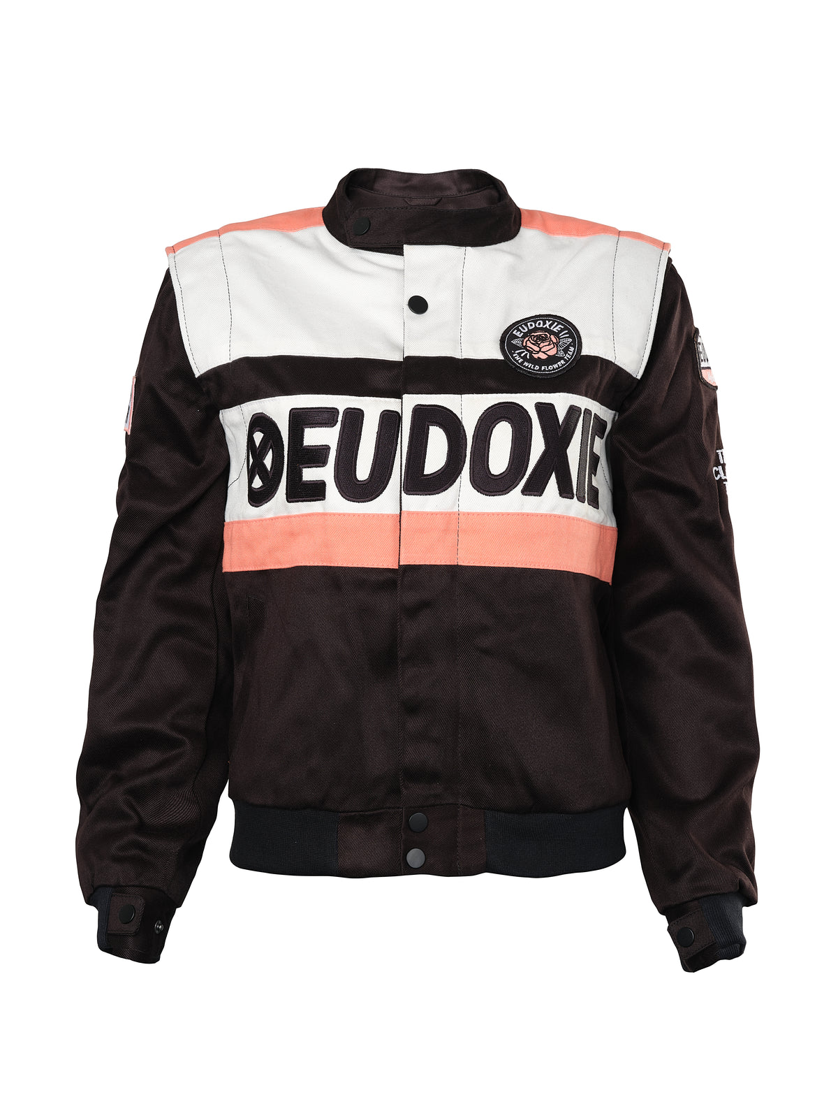 Eudoxie Technical Nascar Rider Ladies Textile Motorcycle Jacket - Salt Flats Clothing