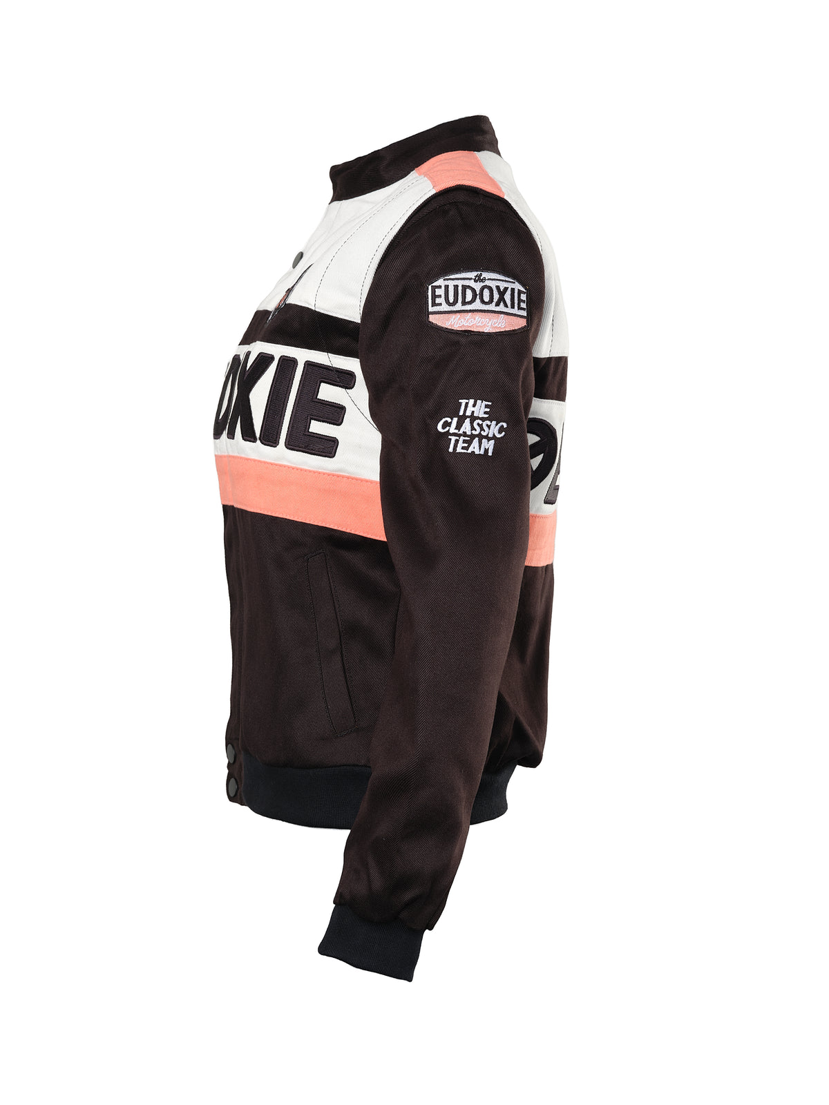 Eudoxie Technical Nascar Rider Ladies Textile Motorcycle Jacket - Salt Flats Clothing