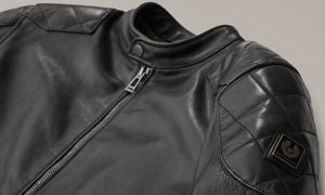 Belstaff Centenary Outlaw Pro Men's Leather Jacket Black