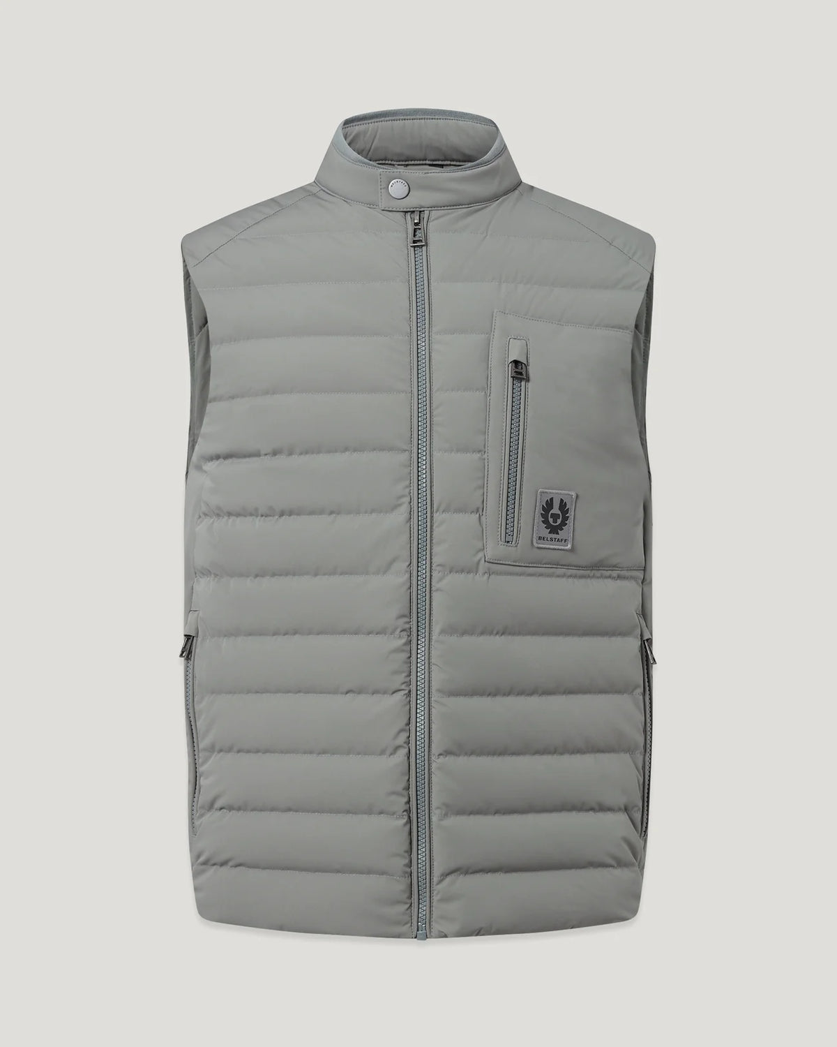 Belstaff Chassis Gilet - Atlantic Grey - Salt Flats Clothing
