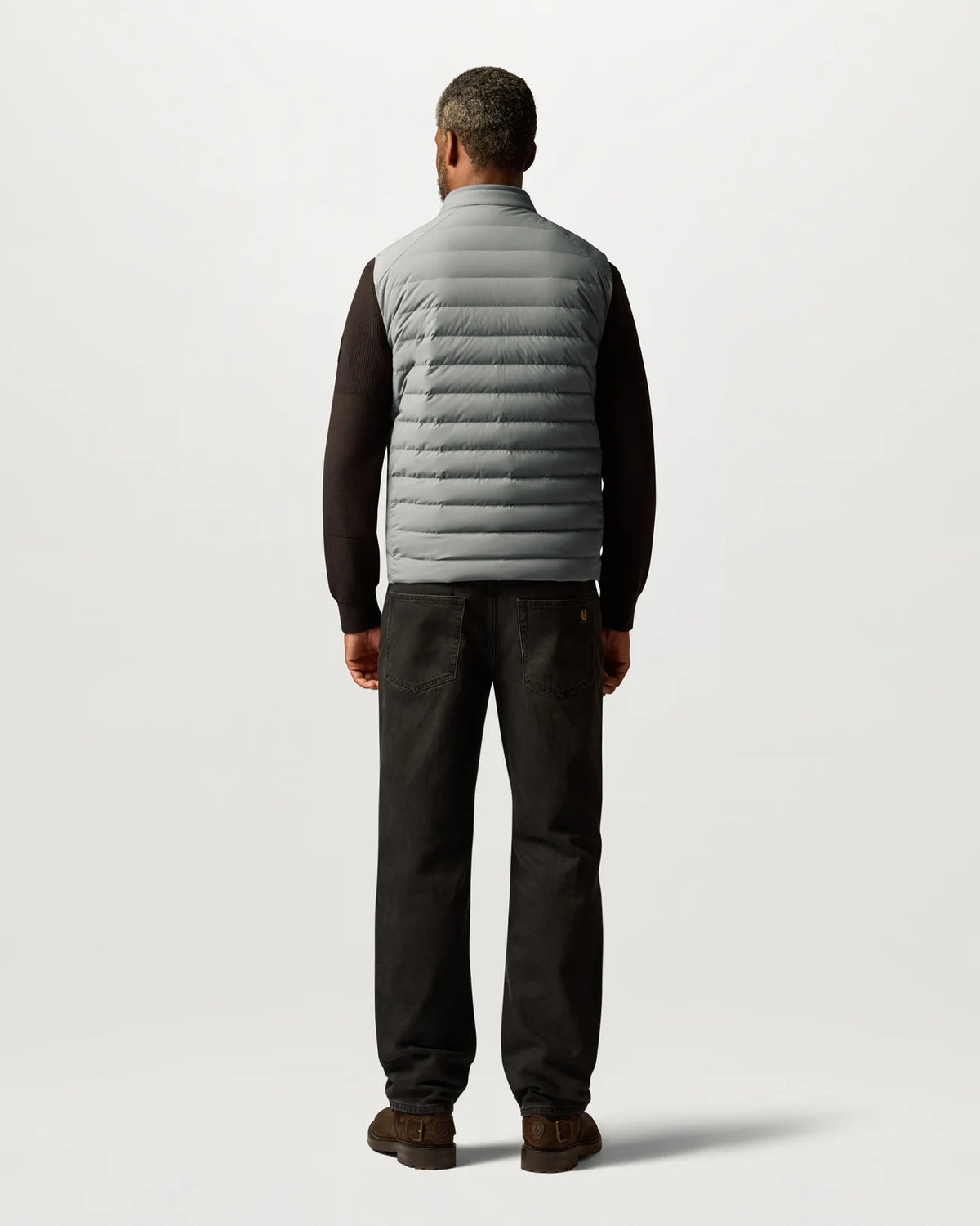 Belstaff Chassis Gilet - Atlantic Grey - Salt Flats Clothing