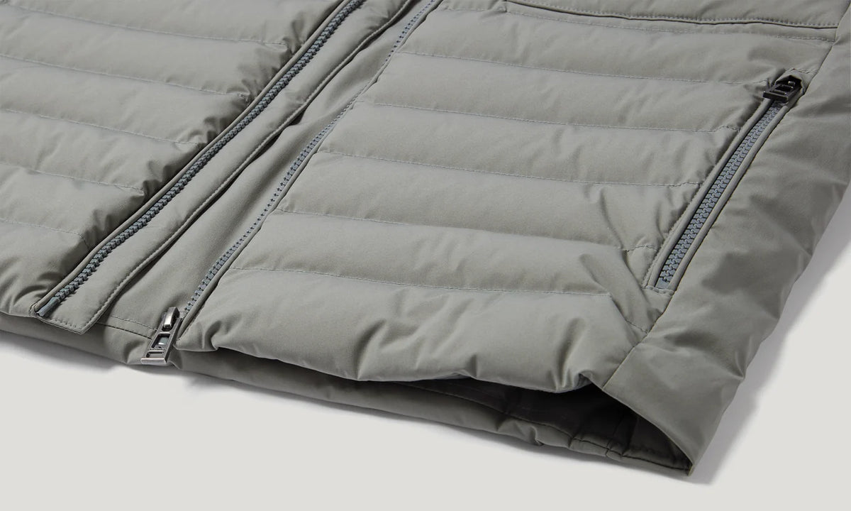 Belstaff Chassis Gilet - Atlantic Grey - Salt Flats Clothing