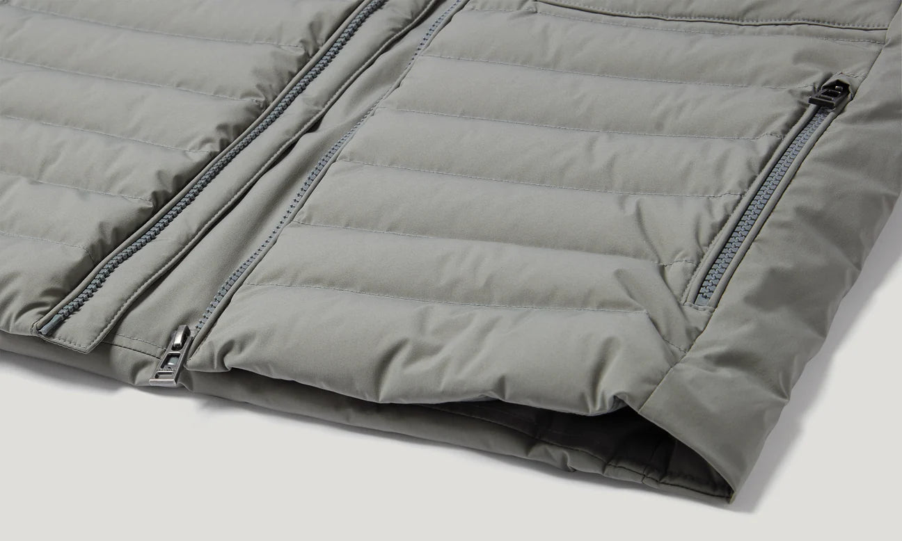 Belstaff Chassis Gilet - Atlantic Grey - Salt Flats Clothing