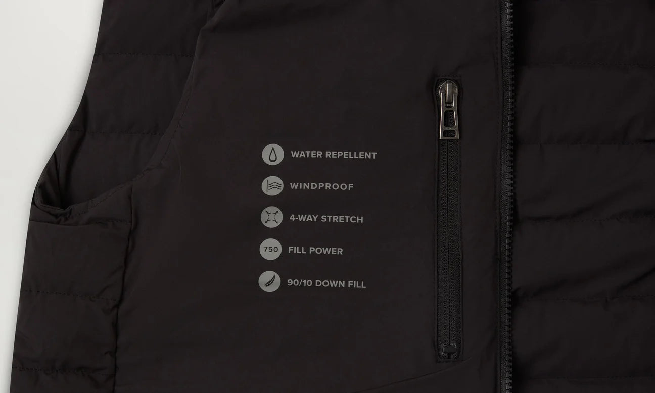 Belstaff Chassis Gilet - Black - Salt Flats Clothing