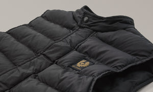 Belstaff Climate Vest Black - Salt Flats Clothing