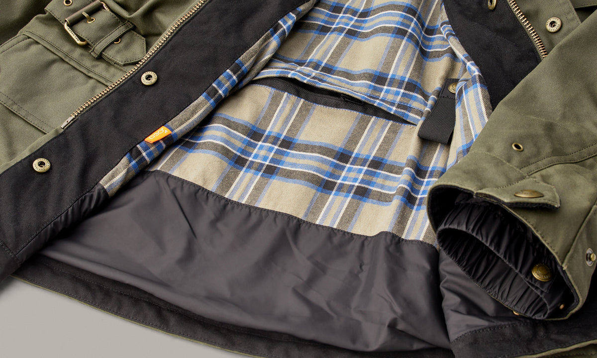 Belstaff Crosby Men's Waxed Cotton Jacket TechWax 8oz AA Forest Green - Salt Flats Clothing