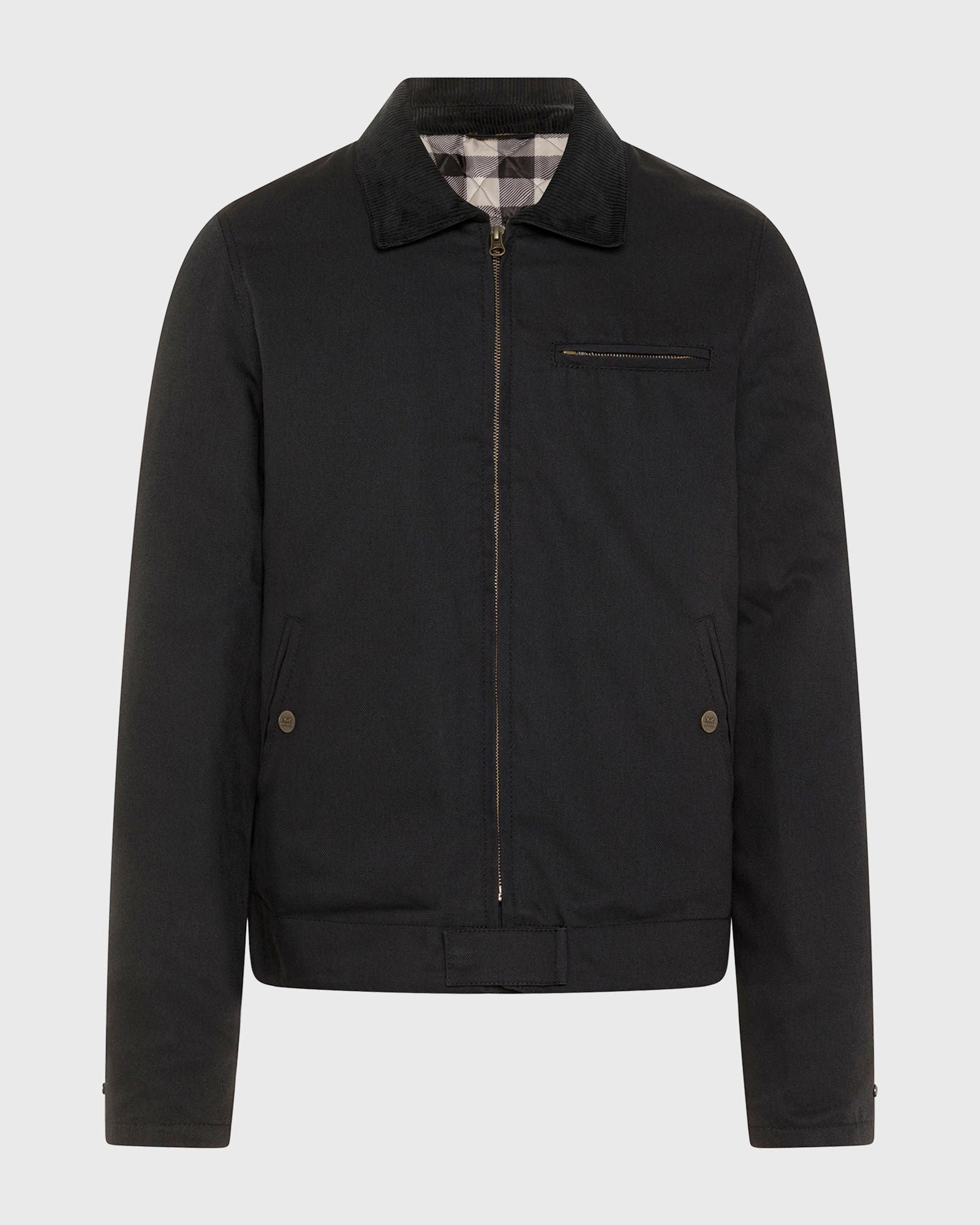 Rokker Canvas Jacket - Black - Salt Flats Clothing