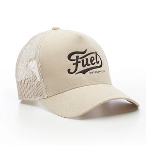 Fuel Motorcycles Cap Logo Suede - Salt Flats Clothing