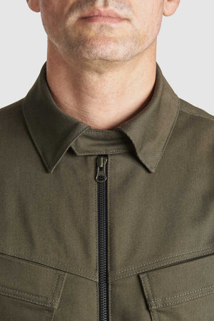 Pando Moto Capo Cor 02 Riding Shirt - Olive - Salt Flats Clothing