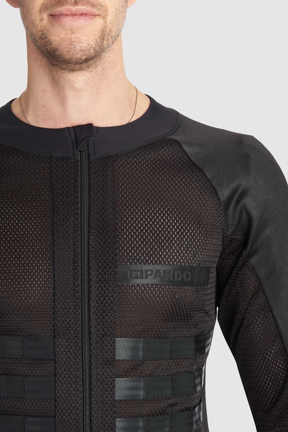 Pando Moto Commando UH Men's  Protetive Under Shirt - Black - Salt Flats Clothing