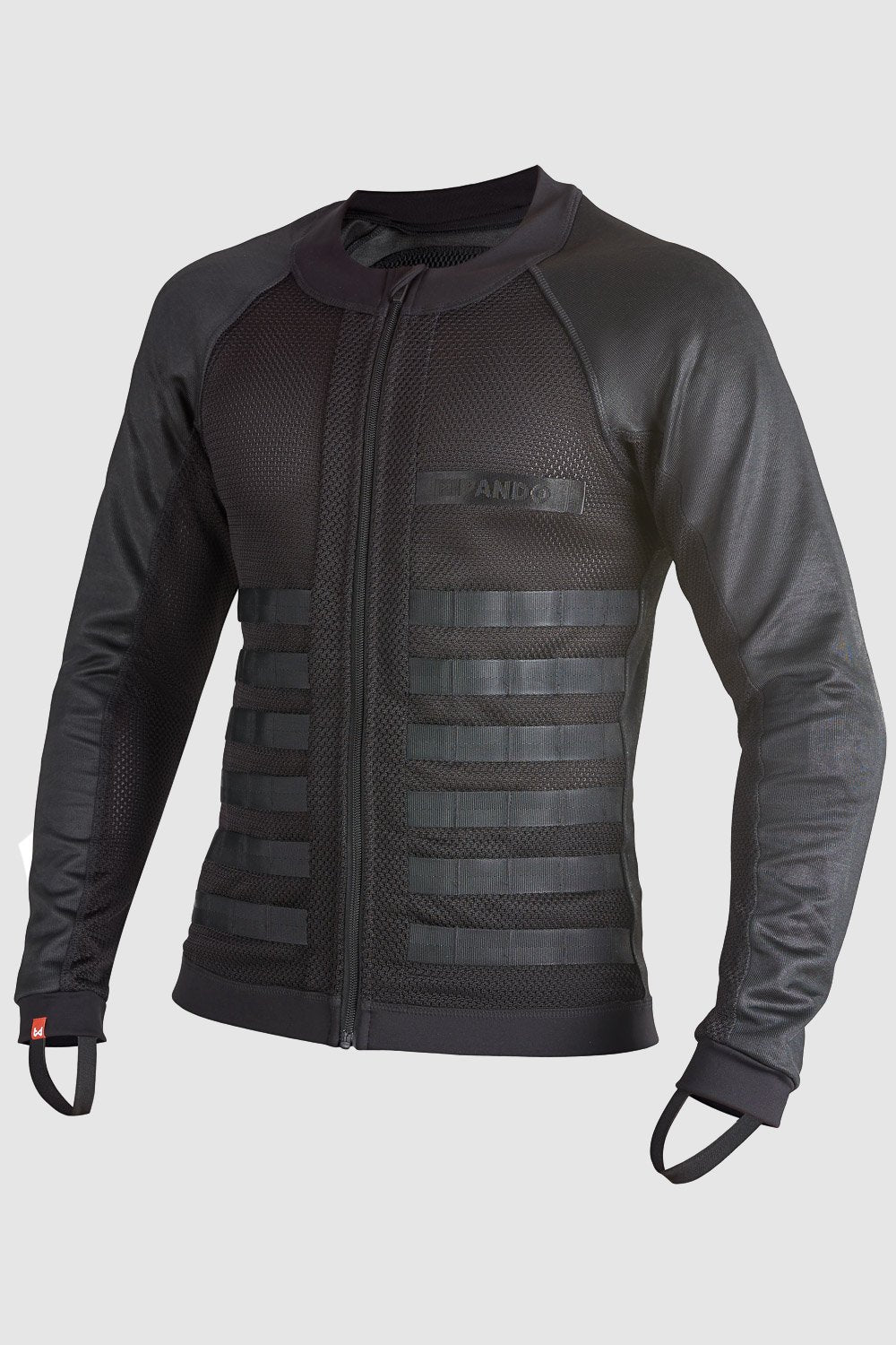 Pando Moto Commando UH Men's  Protetive Under Shirt - Black - Salt Flats Clothing