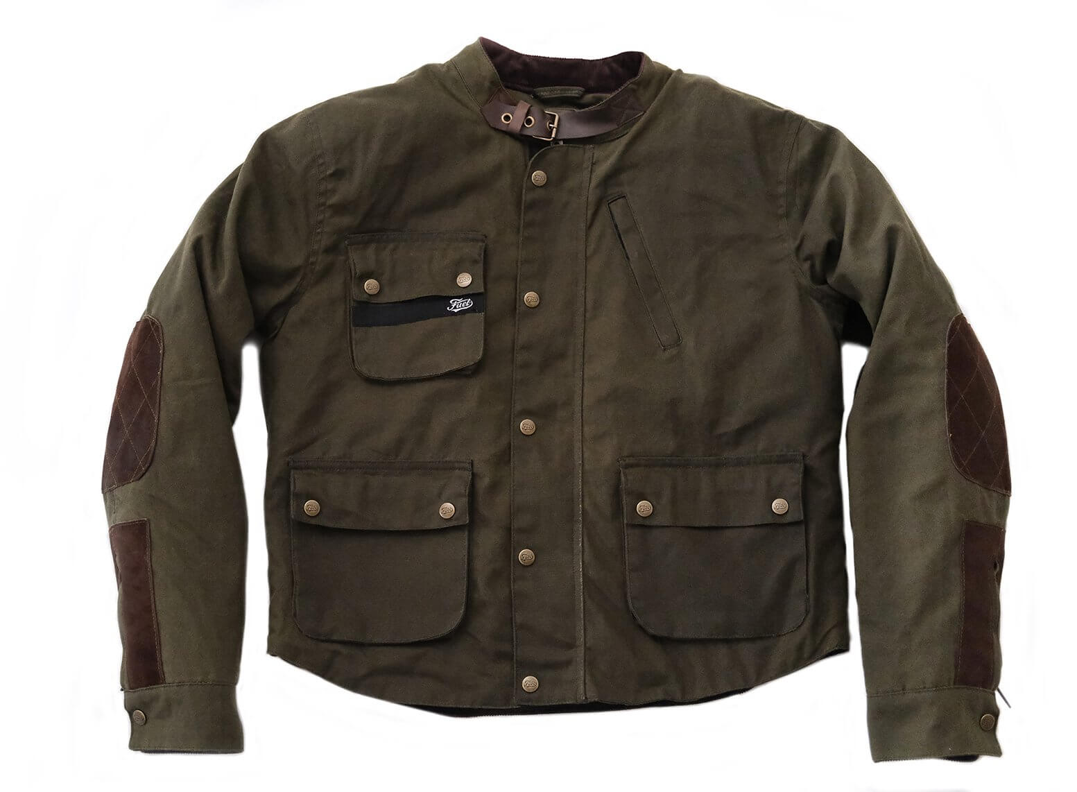 Fuel Motorcycles Division 2 ライディングジャケット Fuel Motorcycles Division 2.0 Jacket - Green - Salt Flats Clothing