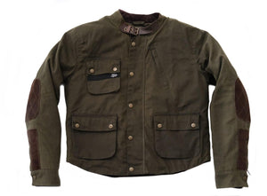 Fuel Motorcycles Division 2.0 Jacket - Green - Salt Flats Clothing