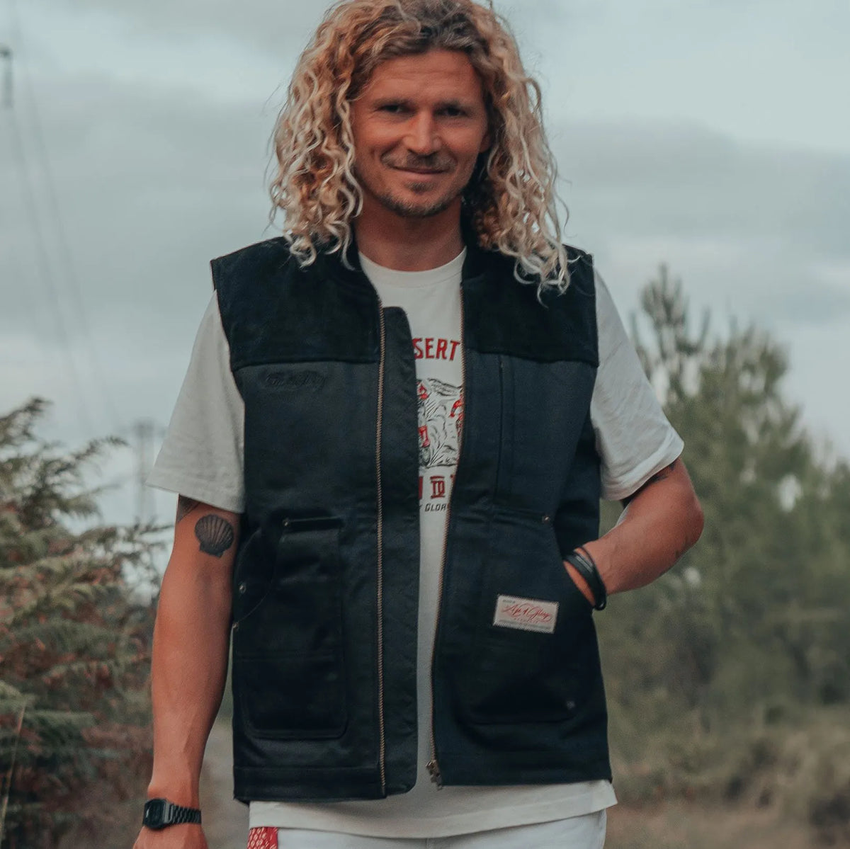 Age of Glory Cabin Vest - Black - Salt Flats Clothing