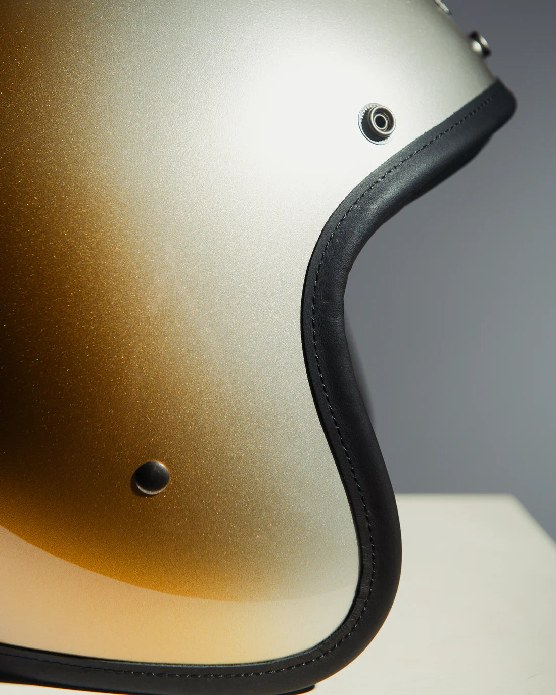 Hedon Hedonist ECE 06 Open Face Motorcycle Helmet -  Interstellar - Salt Flats Clothing