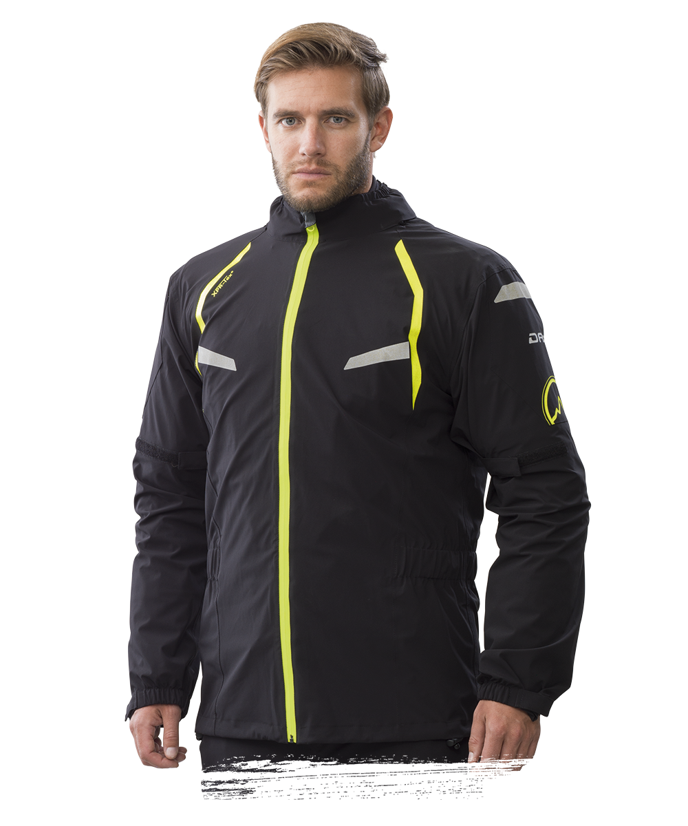 DANE Byge XPR-tex Motorcycle Rain Over Jacket - Salt Flats Clothing