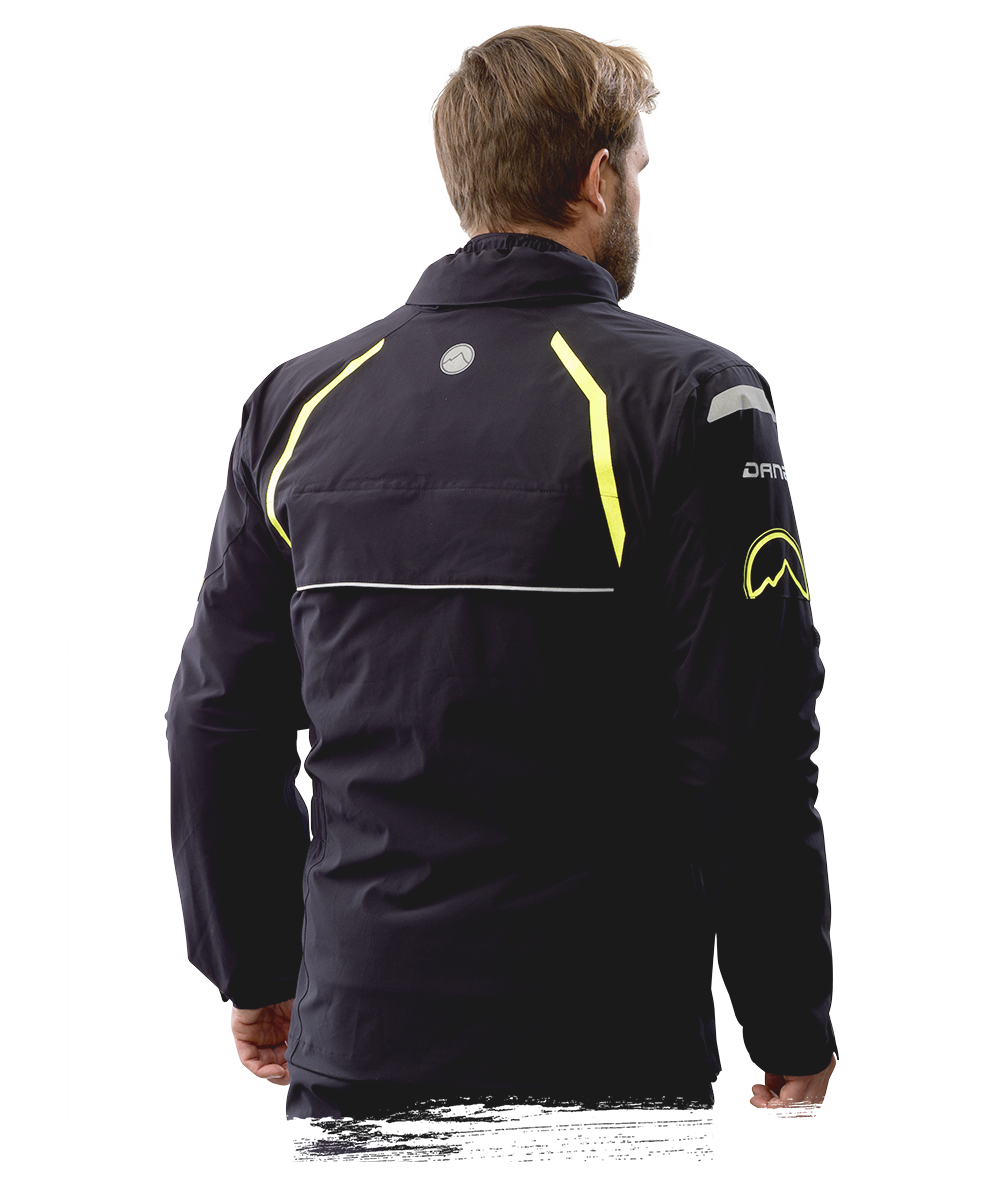 DANE Byge XPR-tex Motorcycle Rain Over Jacket - Salt Flats Clothing