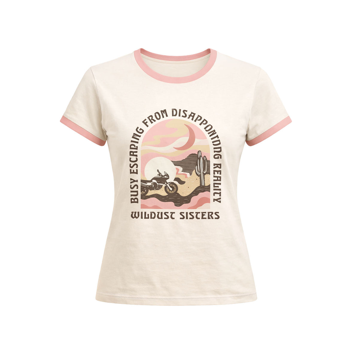 Wildust Sisters Desert Ride Ladies T'Shirt - Salt Flats Clothing