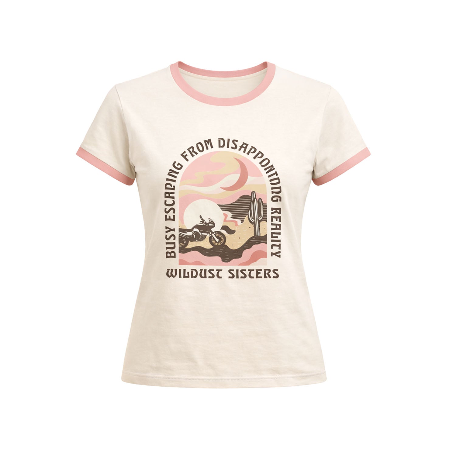 Wildust Sisters Desert Ride Ladies T'Shirt - Salt Flats Clothing