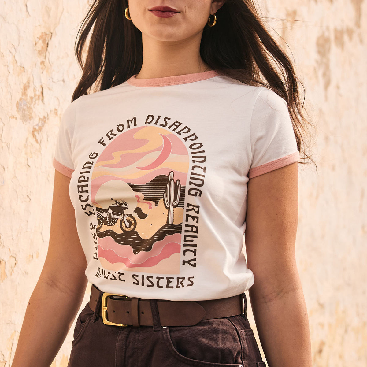 Wildust Sisters Desert Ride Ladies T'Shirt - Salt Flats Clothing