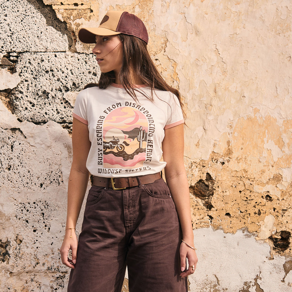Wildust Sisters Desert Ride Ladies T'Shirt - Salt Flats Clothing