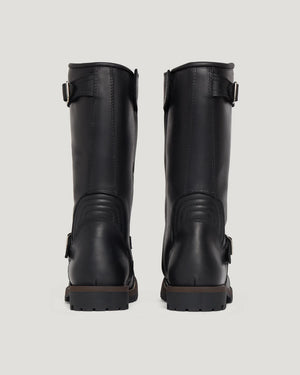 Belstaff Endurance Men's Motorcycle Boots - Black - Salt Flats Clothing