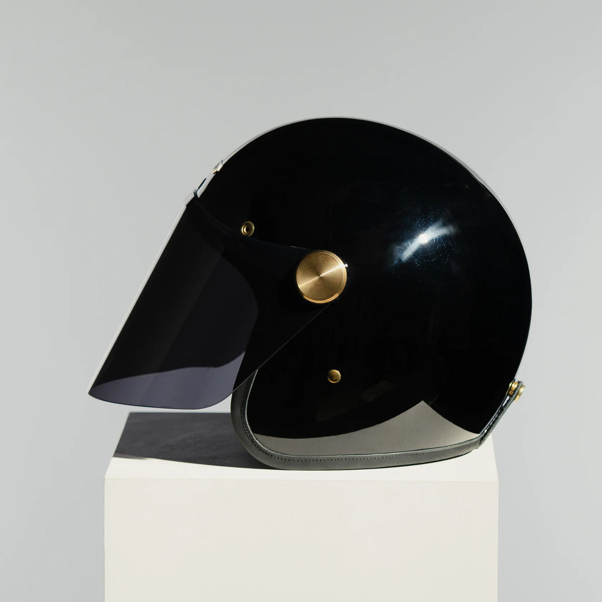 Hedon Epicurist 2.0 ECE 06 Open Face Motorcycle Helmet - Signature Black - Salt Flats Clothing