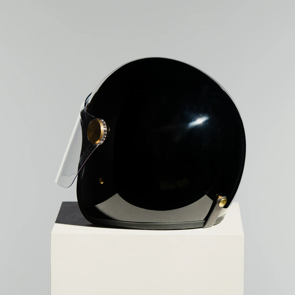 Hedon Epicurist 2.0 ECE 06 Open Face Motorcycle Helmet - Signature Black - Salt Flats Clothing