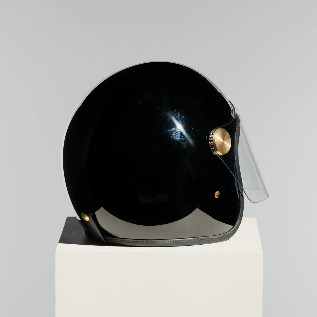 Hedon Epicurist 2.0 ECE 06 Open Face Motorcycle Helmet - Signature Black - Salt Flats Clothing