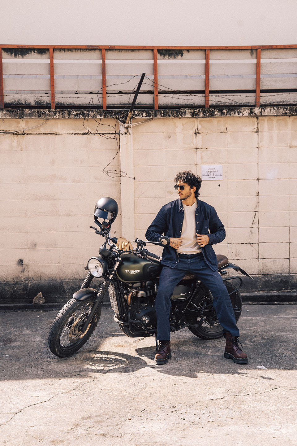 Silk Road Dispatch Men's Trousers - Navy - Salt Flats Clothing