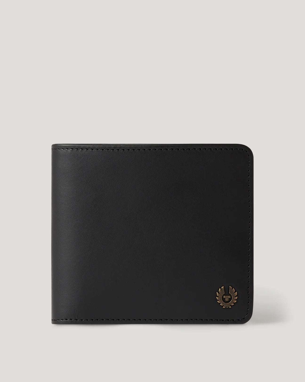Belstaff Foley Bifold Wallet - Black - Salt Flats Clothing
