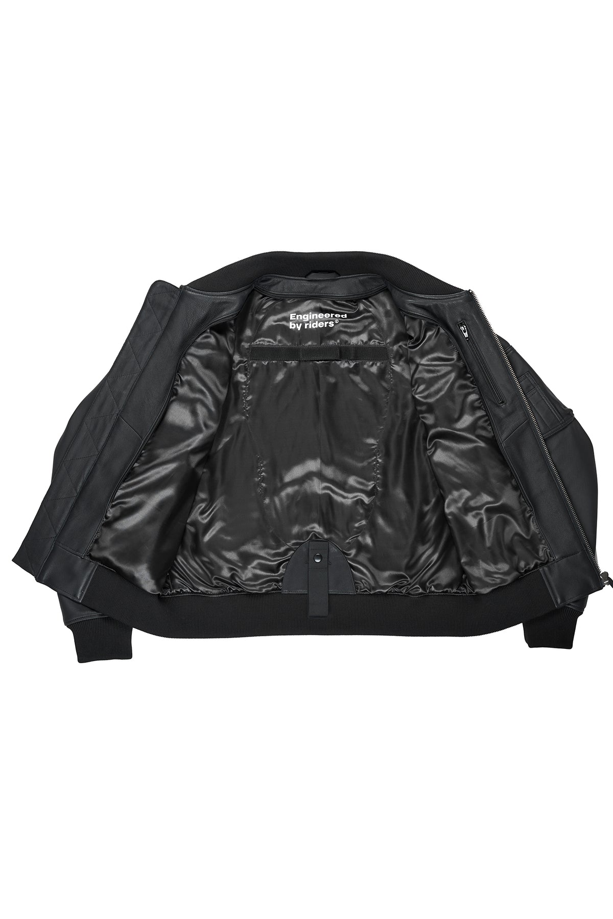 Pando Moto Falcon Aviator Men's Leather Jacket - Black - Salt Flats Clothing