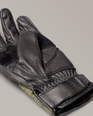 Belstaff Hampstead Men's Glove Black / Forest Green - Salt Flats Clothing