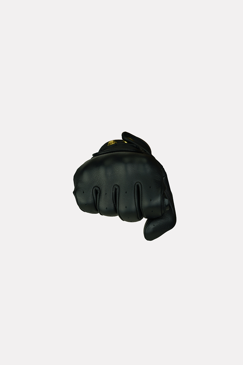 Hedon Crafted Hands CE Motorcycle  Gloves  - Black - Salt Flats Clothing