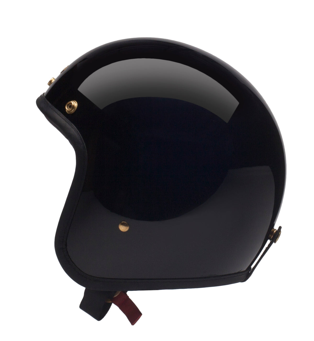 Hedon Hedonist ECE 06 Open Face Motorcycle Helmet - Signature Black - Salt Flats Clothing