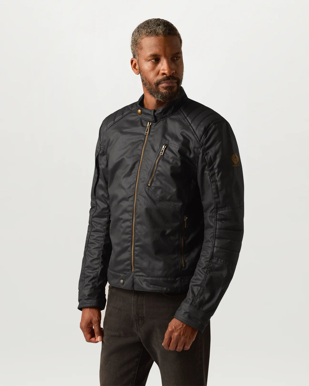 Belstaff Humber Ultracore Waxed Cotton Men's Jacket - Black - Salt Flats Clothing